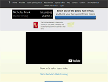 Tablet Screenshot of nicholasmark.co.uk